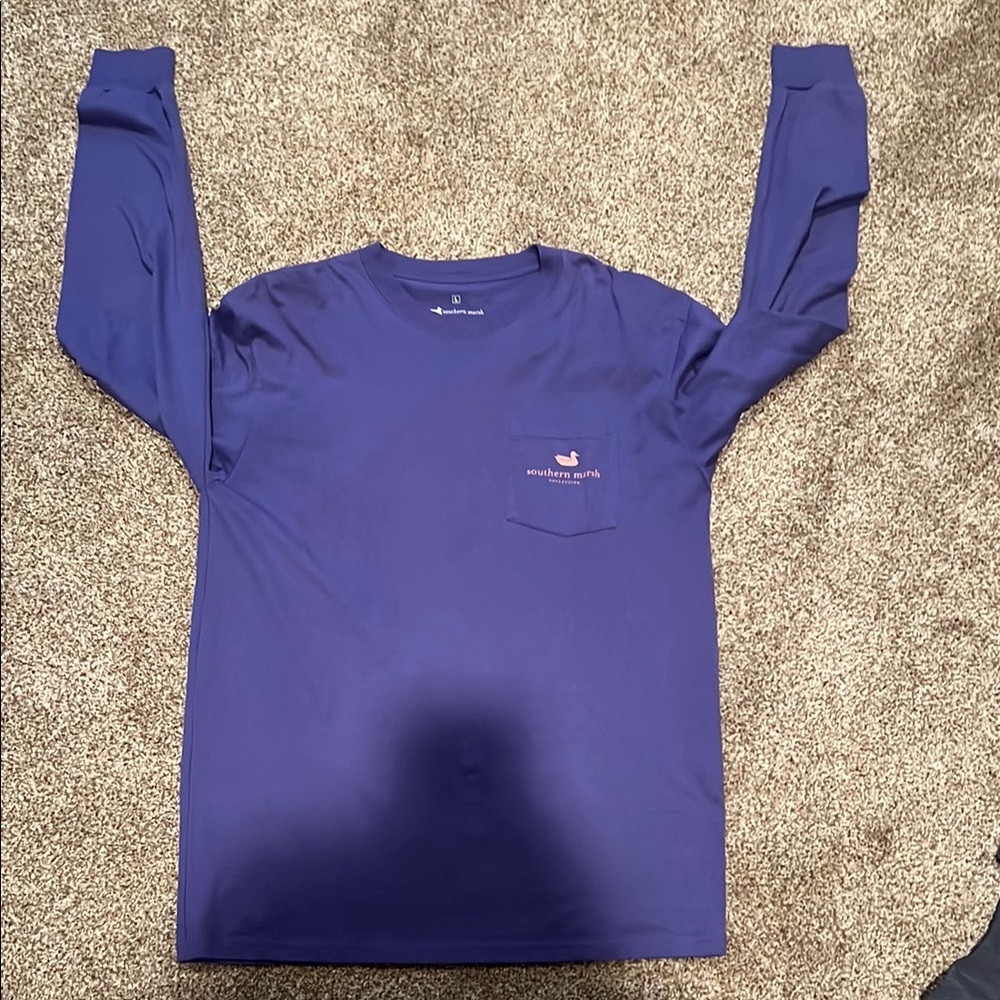 Southern Marsh Purple Long Sleeve Tee